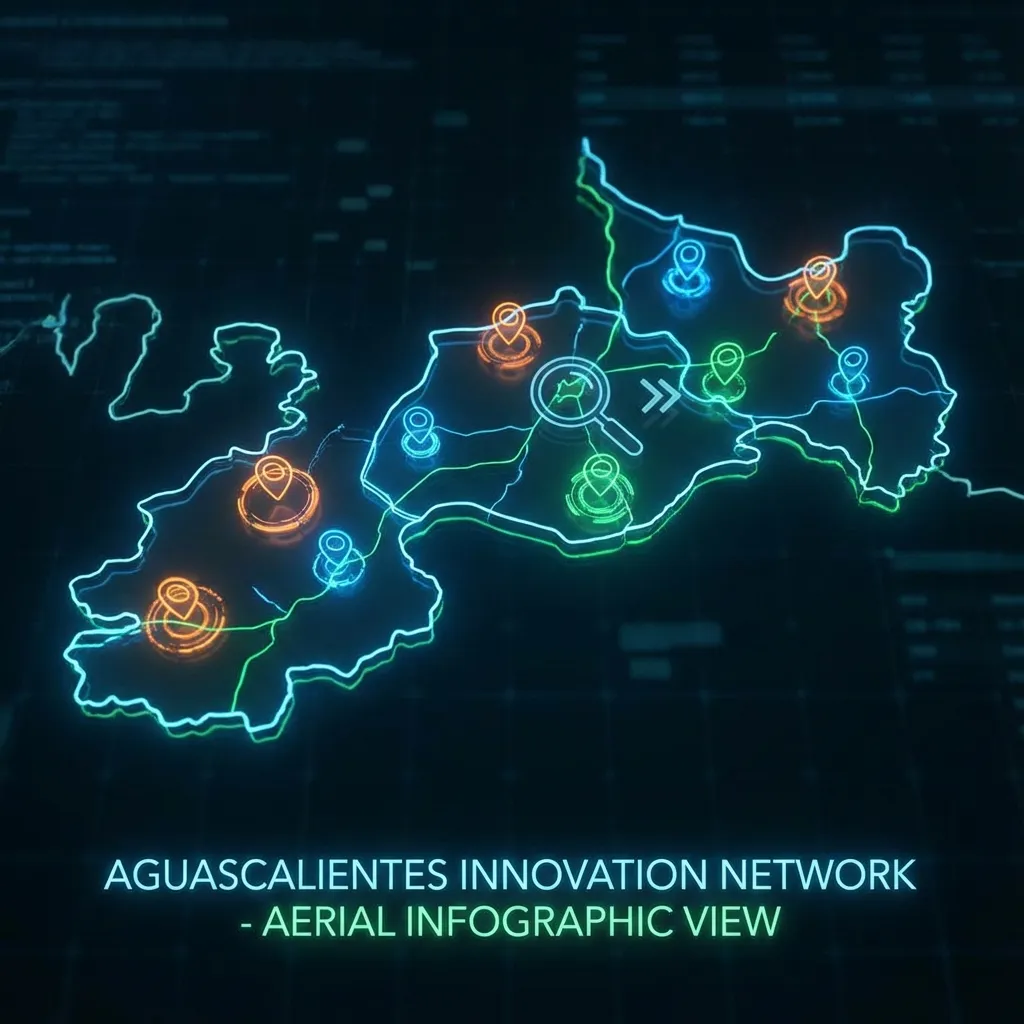 Mapa de módulos en Aguascalientes
