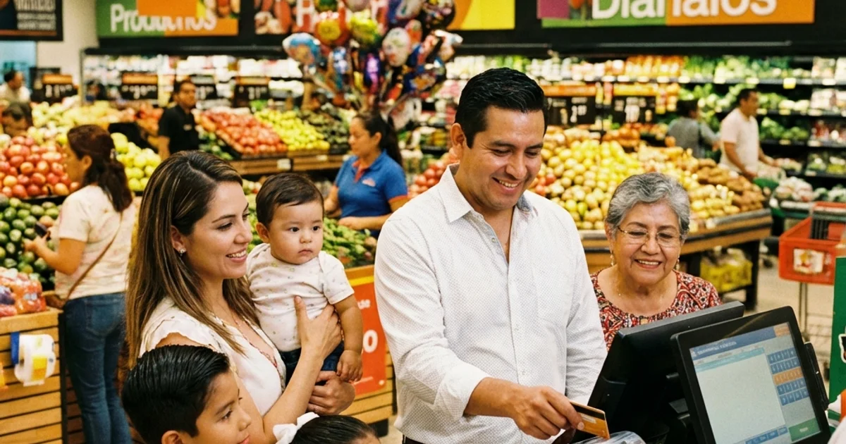 Comprando en tienda con tarjeta