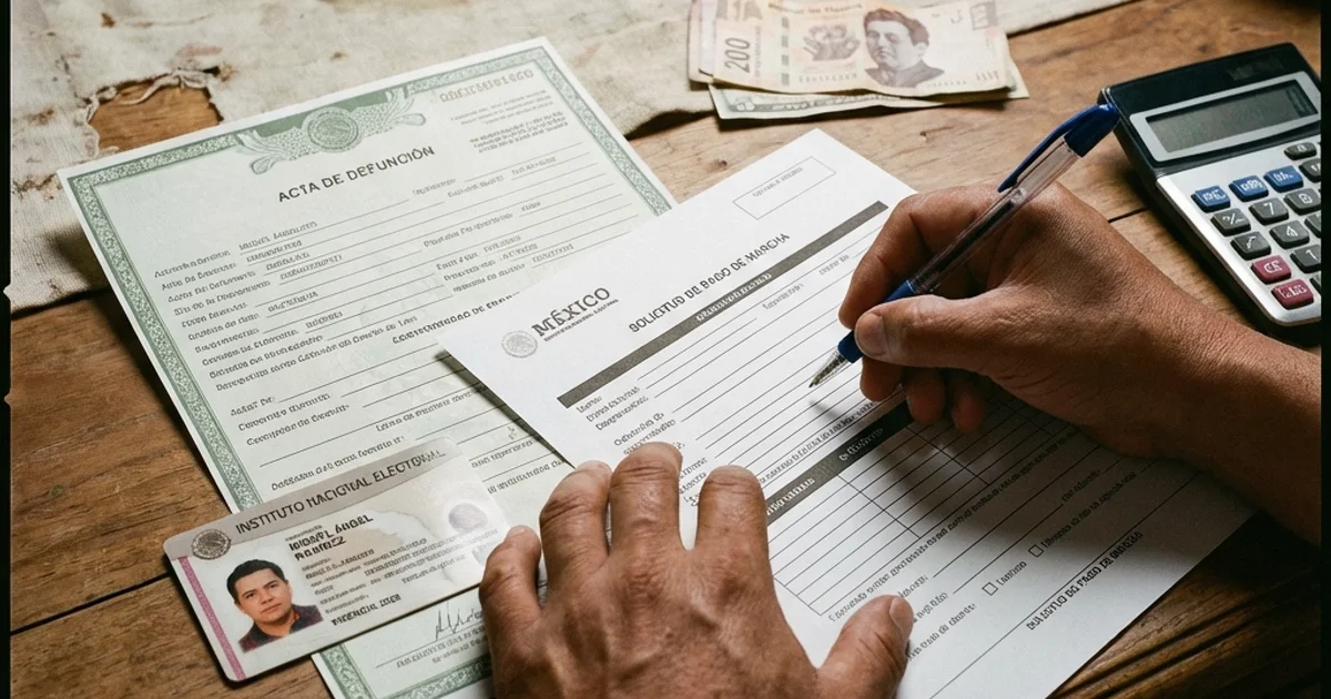 Documentos para solicitar pago de marcha