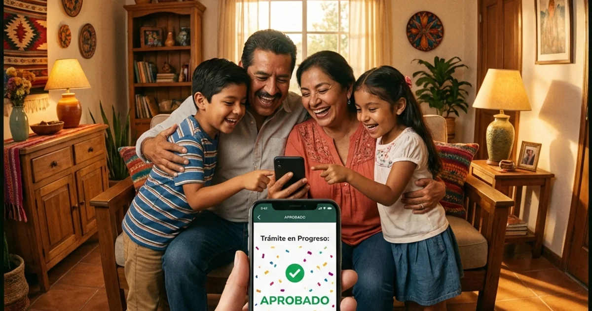 Revisando trámite en app