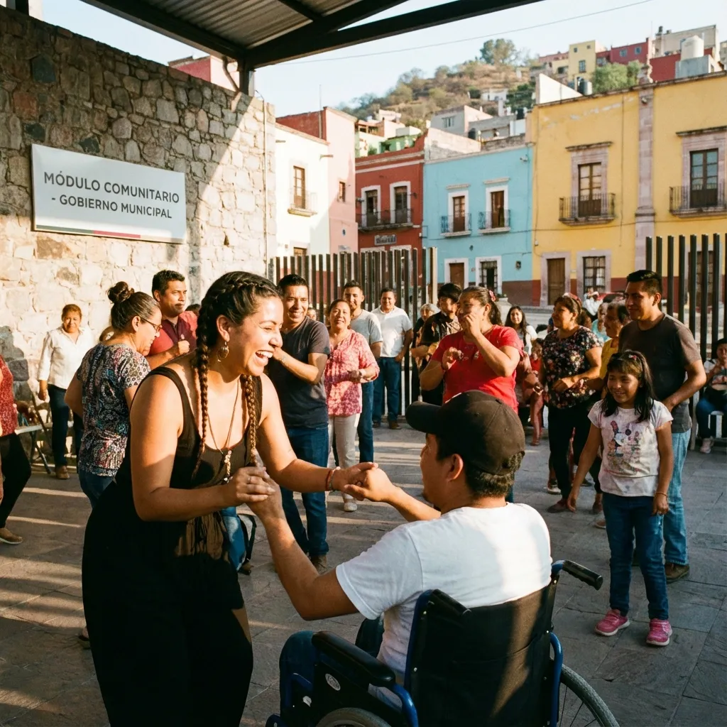 Taller recreativo en módulo Guanajuato