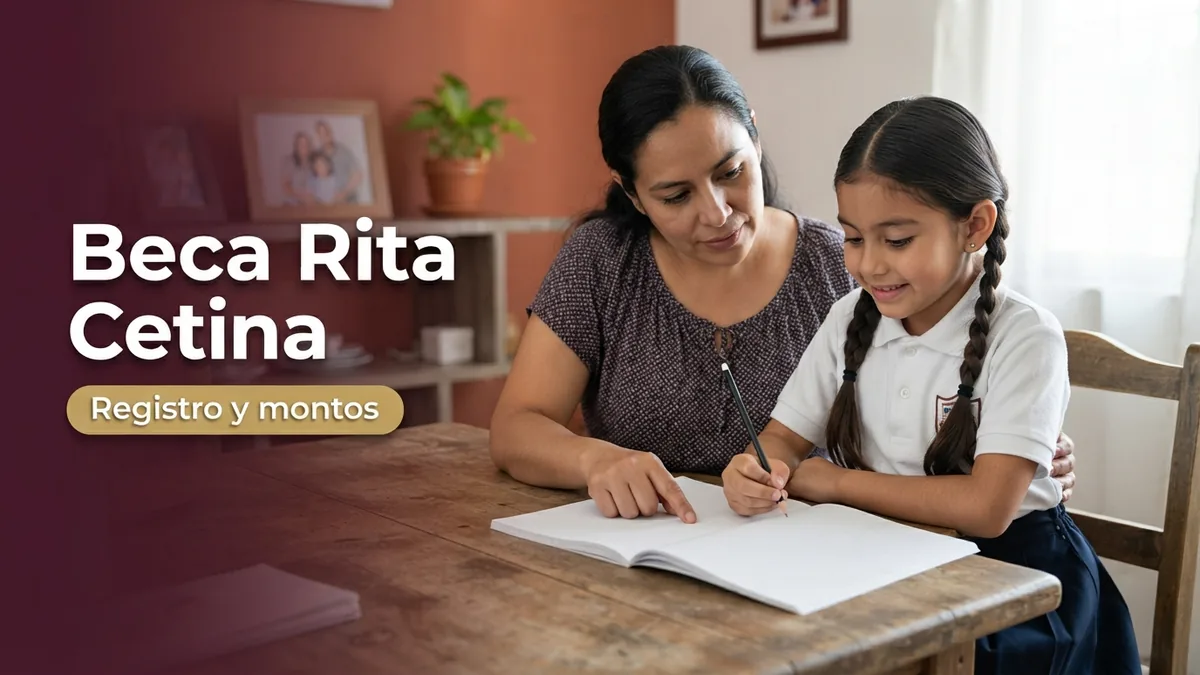 Beca Rita Cetina: registro, montos y calendario