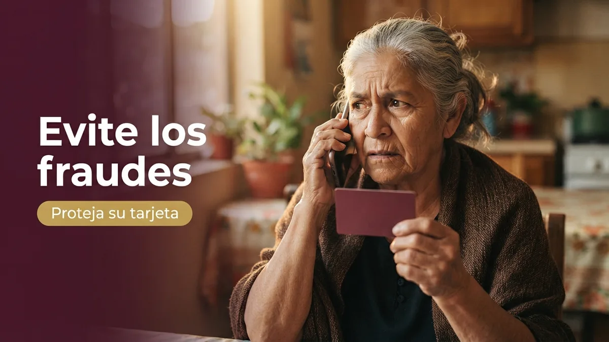 Evite los fraudes con su Tarjeta Bienestar: protege su tarjeta y sus datos