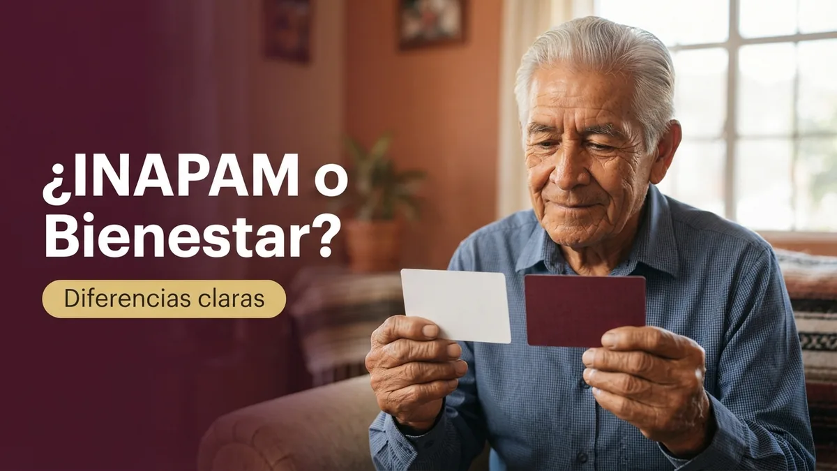 Diferencias entre credencial INAPAM y Tarjeta Bienestar