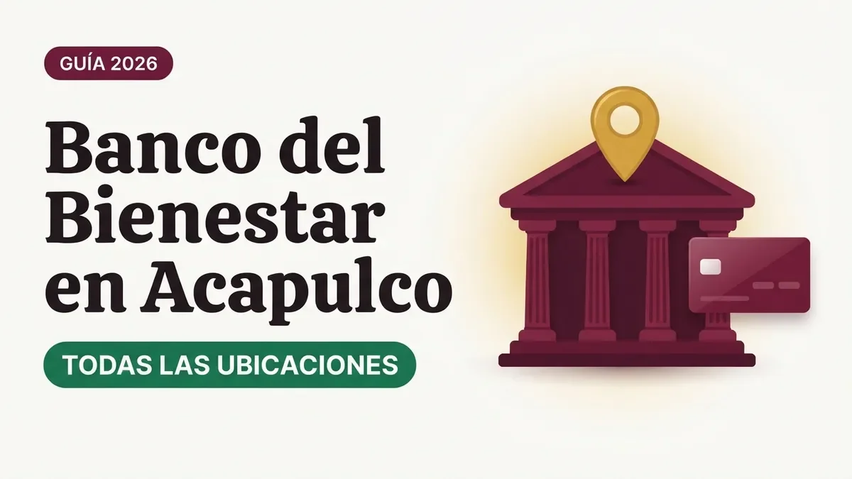 Banco del Bienestar en Acapulco: sucursales y horarios