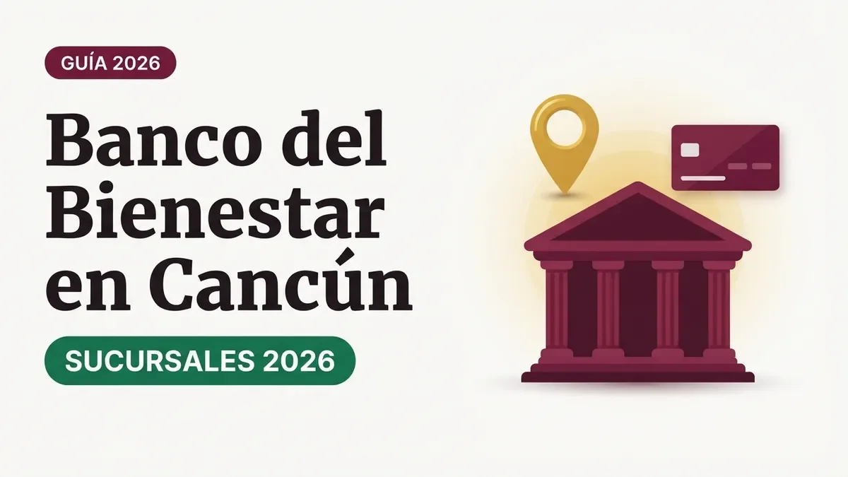 Banco del Bienestar en Cancún: sucursales y horarios