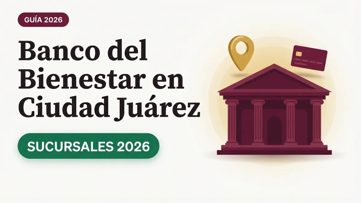 Banco del Bienestar en Ciudad Juárez: sucursales y horarios
