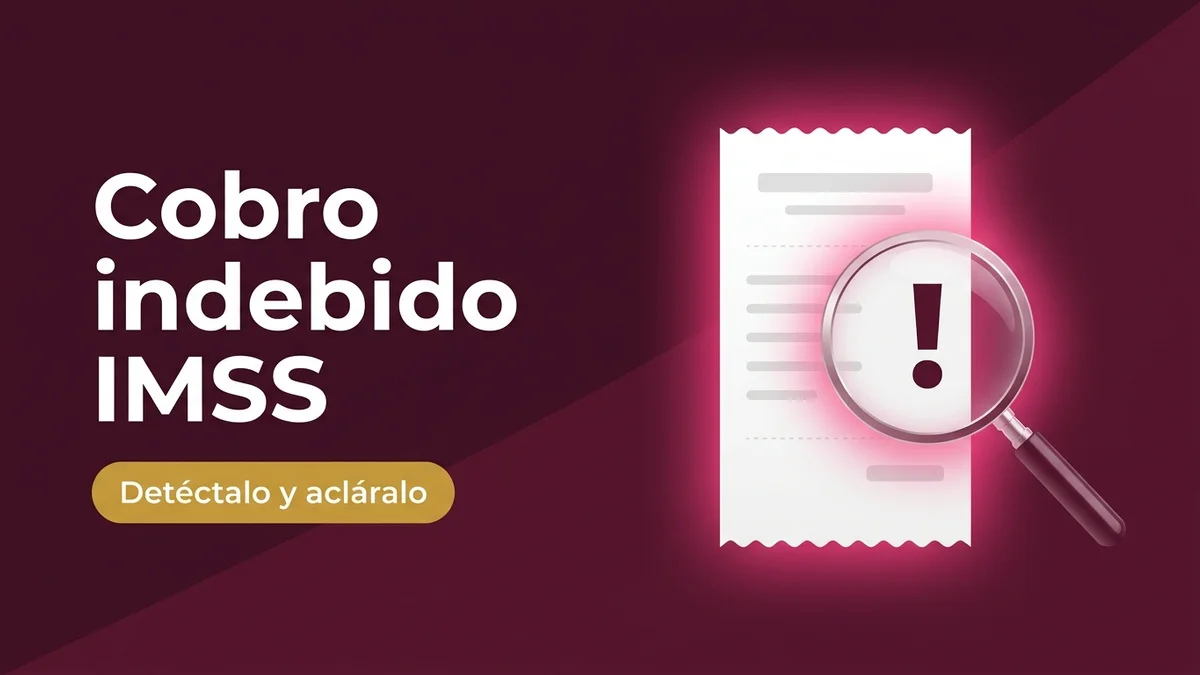 Cómo detectar y aclarar un cobro indebido en su pensión del IMSS