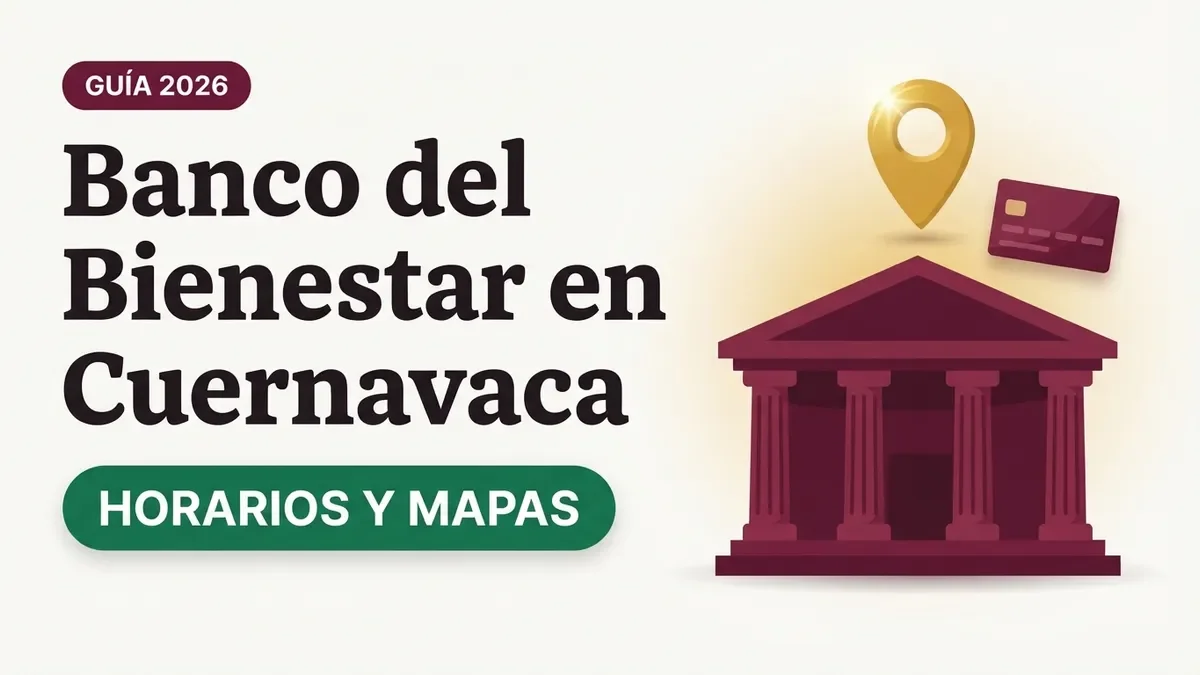 Banco del Bienestar en Cuernavaca: sucursales y horarios