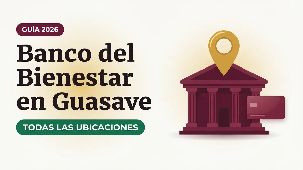 Banco del Bienestar en Guasave: sucursales y horarios