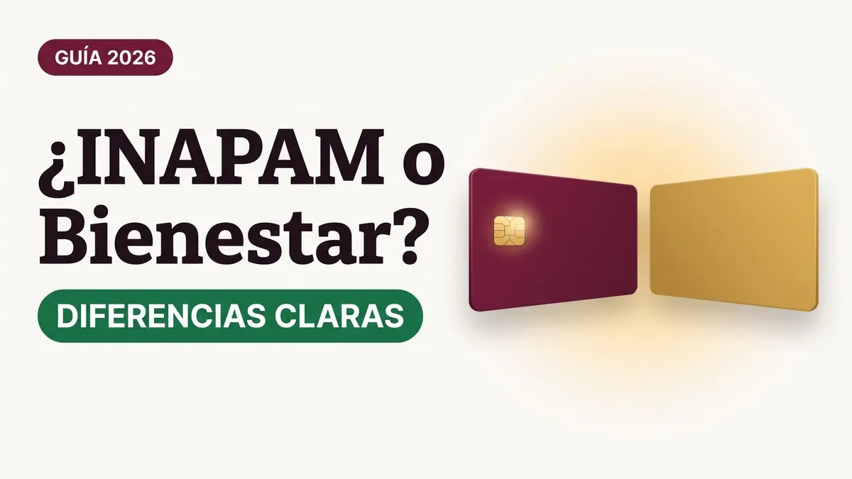 Diferencias entre credencial INAPAM y Tarjeta Bienestar