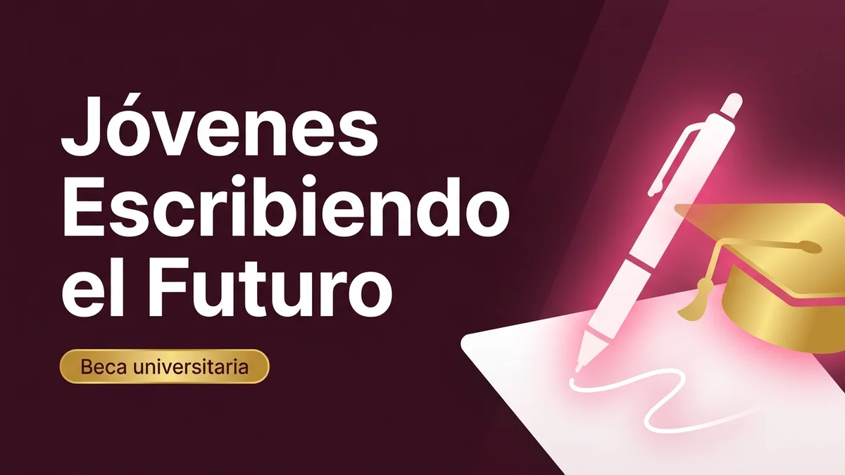 Jóvenes Escribiendo el Futuro: la beca universitaria del Bienestar