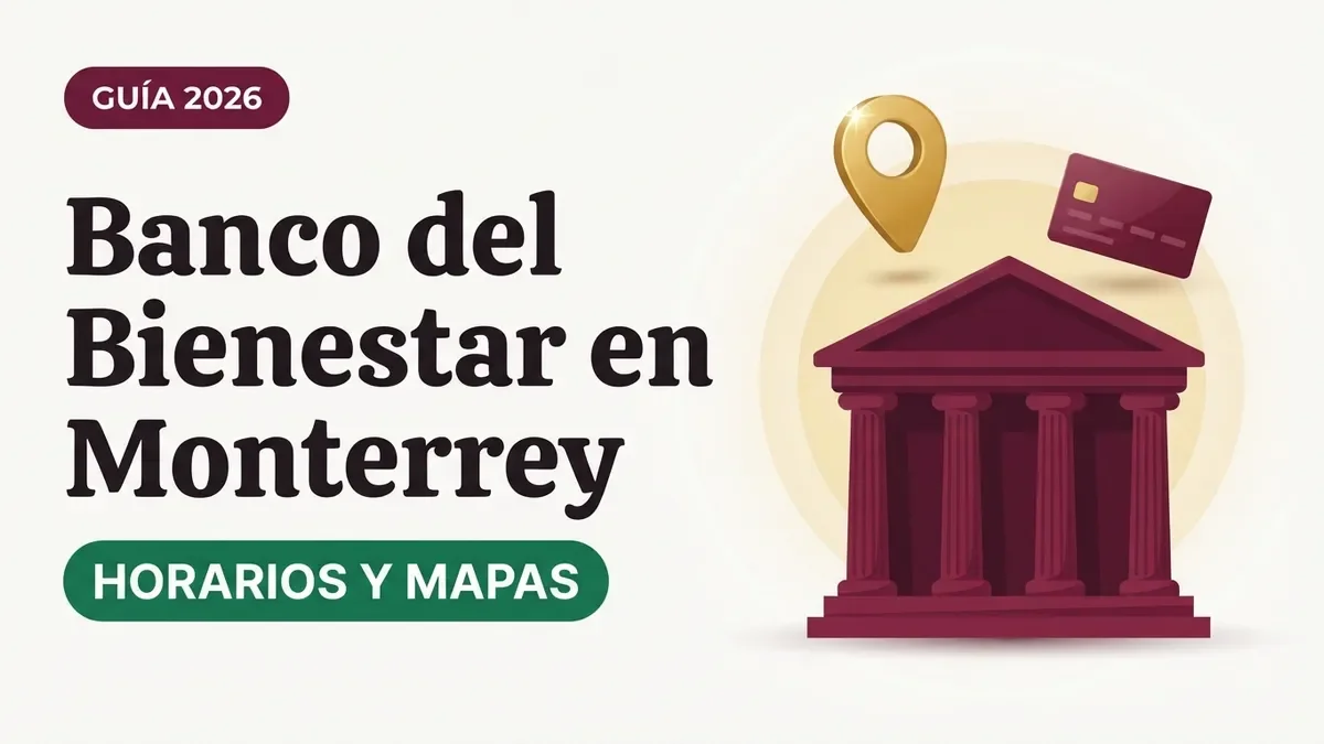 Banco del Bienestar en Monterrey: sucursales y horarios