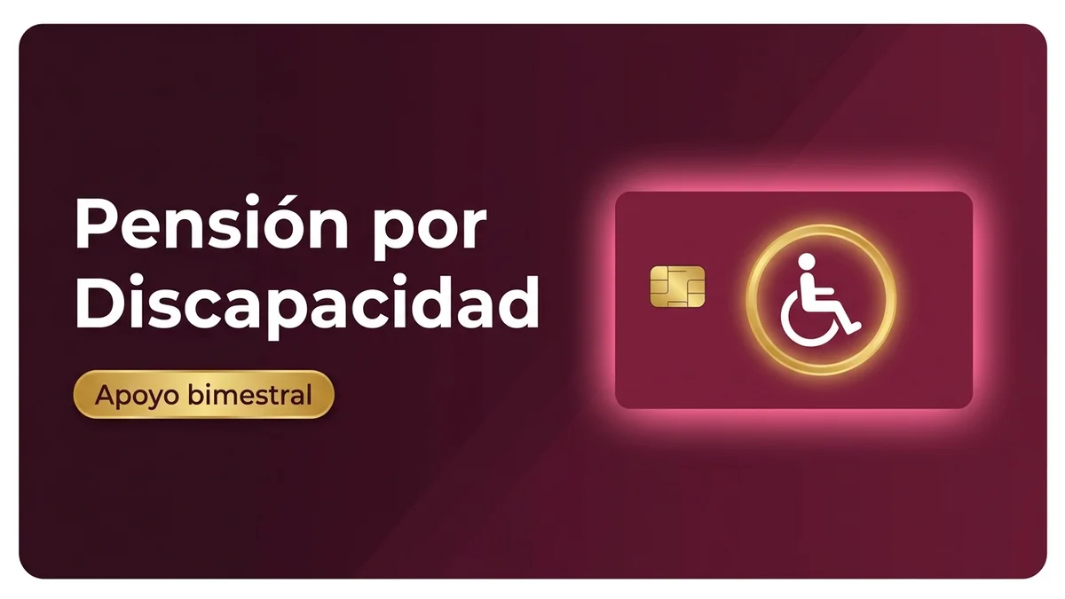 Pensión para el Bienestar de las Personas con Discapacidad: apoyo bimestral