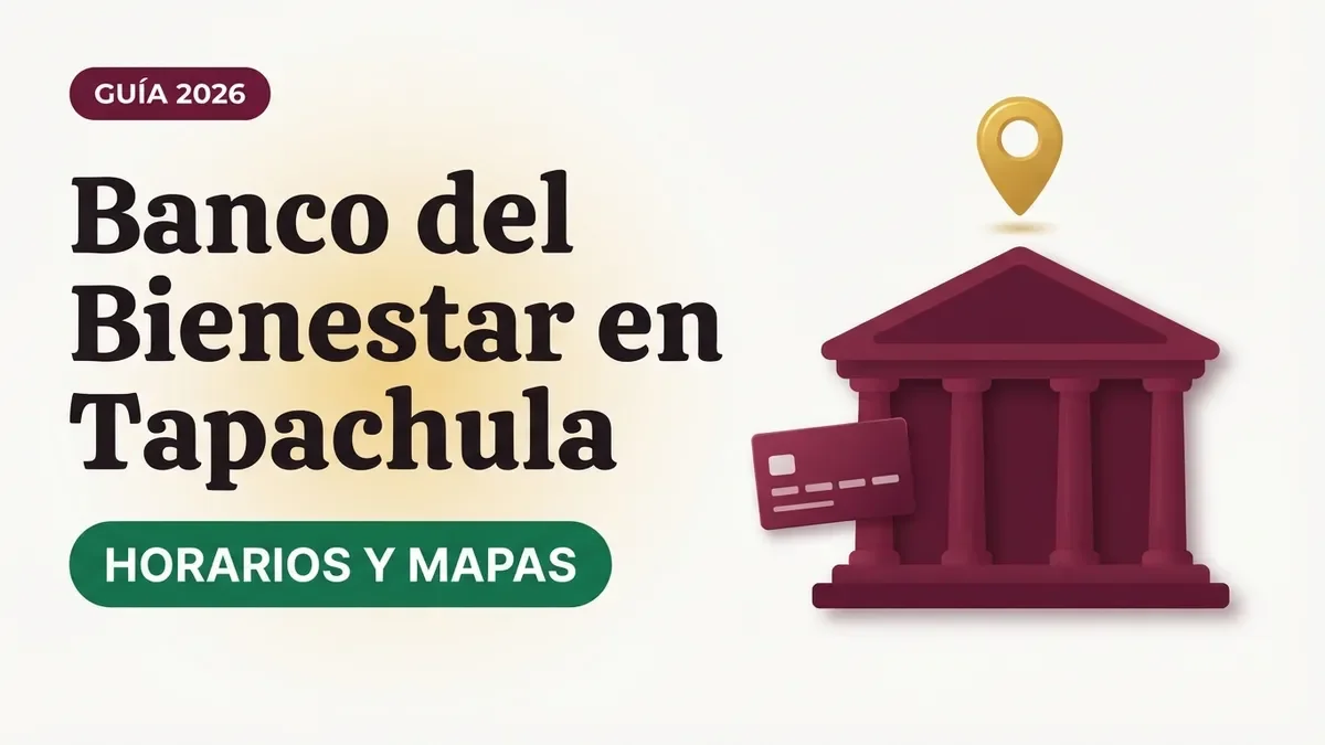 Banco del Bienestar en Tapachula: sucursales y horarios