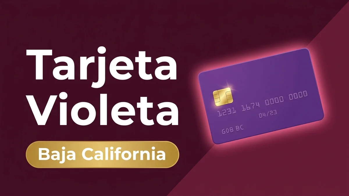 Tarjeta Violeta de Baja California: apoyo para mujeres jefas de familia