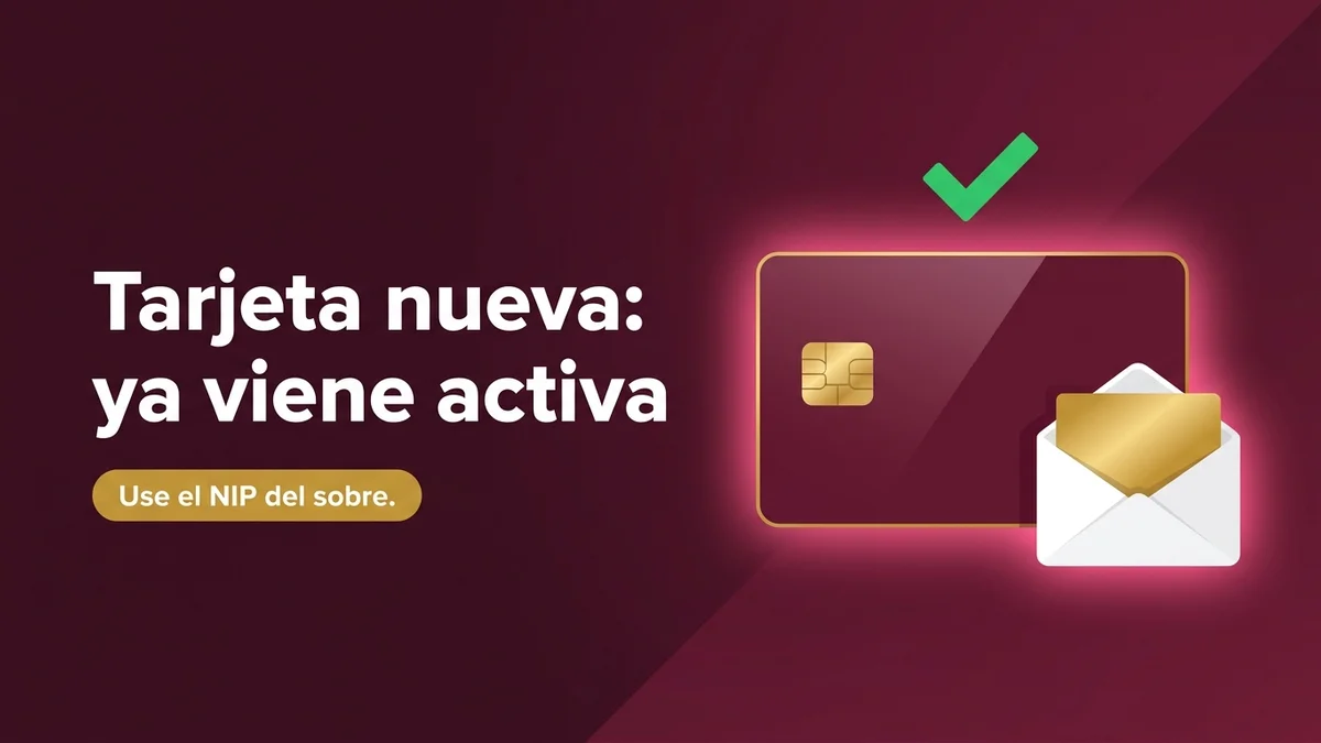 La Tarjeta Bienestar nueva ya viene activa: use el NIP incluido en el sobre