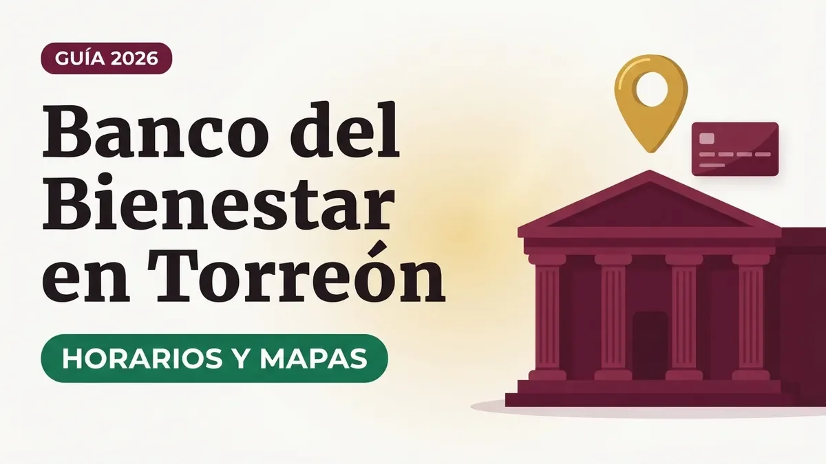 Banco del Bienestar en Torreón: sucursales y horarios