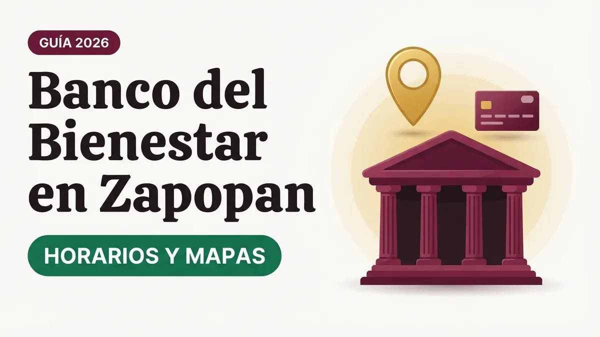 Banco del Bienestar en Zapopan: sucursales y horarios
