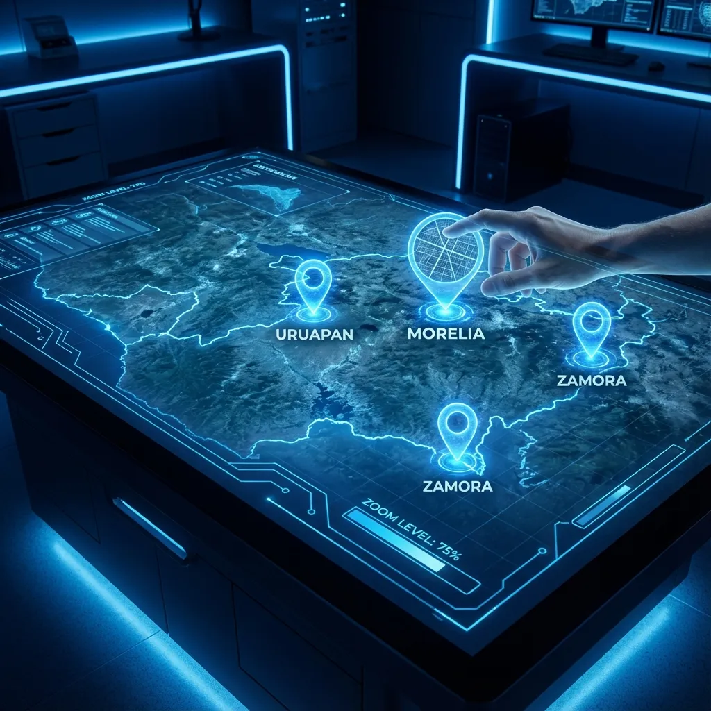 Mapa Michoacán