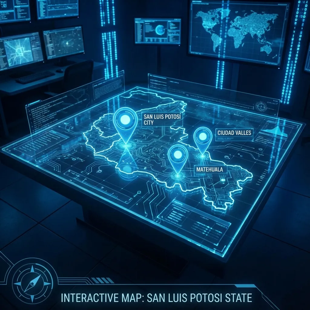 Mapa San Luis Potosí