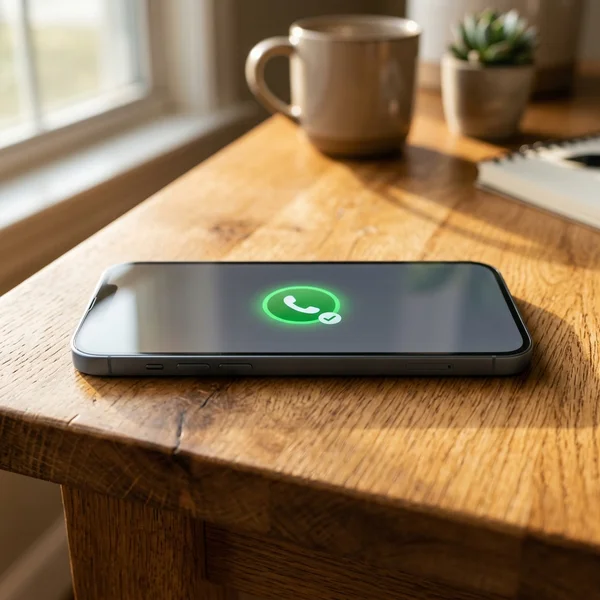 Ejemplo ilustrativo de telefono celular de contacto