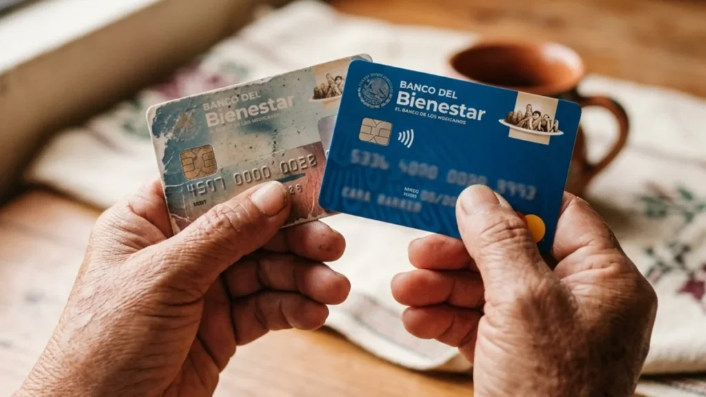 Cambio de tarjetas de la Pensión Bienestar 2026: de banco privado al Banco del Bienestar