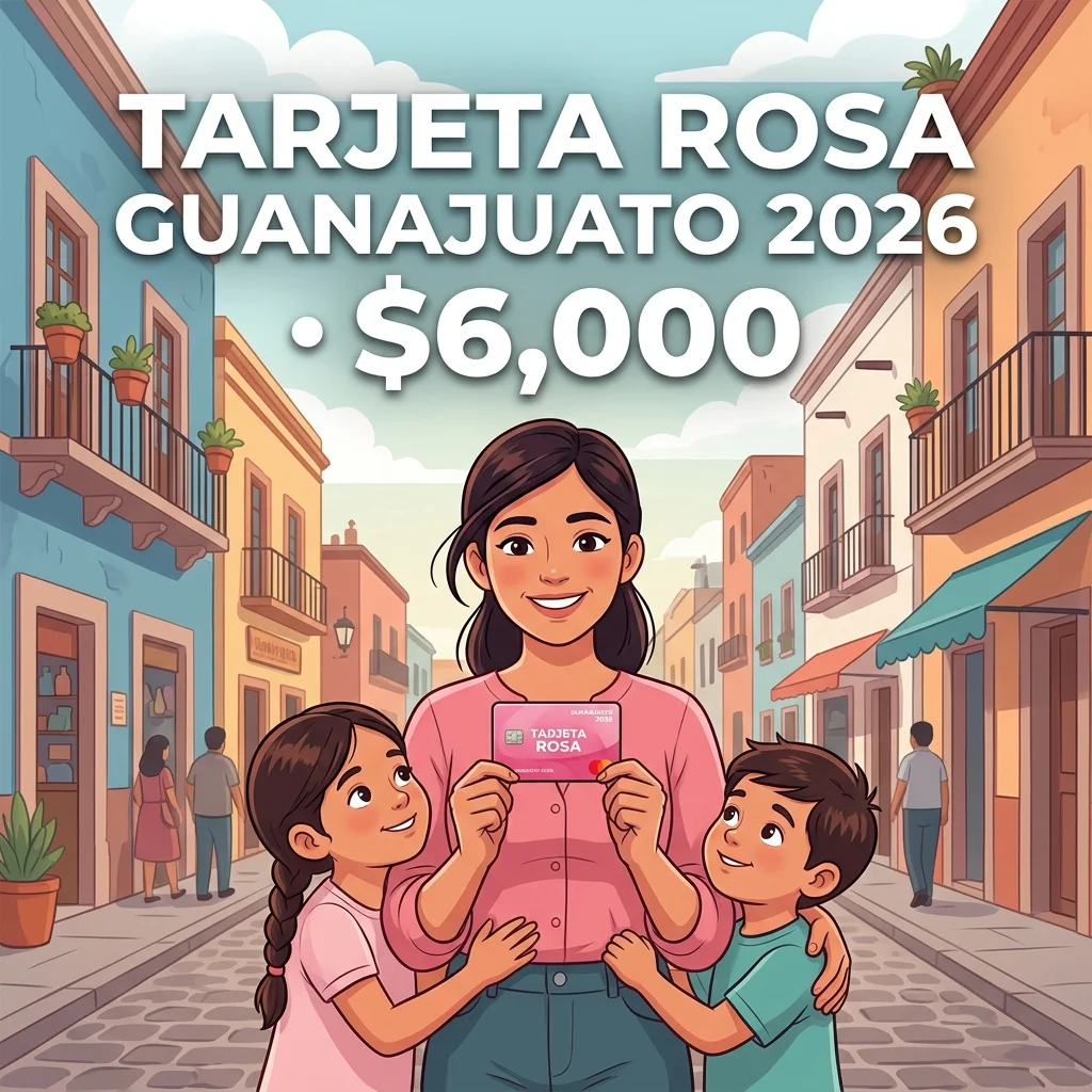 Tarjeta Rosa Guanajuato 2026: Requisitos, Registro y Cuánto Dan